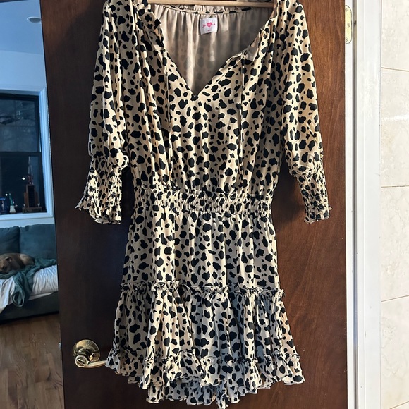 Buddy love, cheetah, print, dress size small - Picture 2 of 2